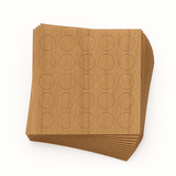 KwikCaps Self Adhesive Screw Cover Caps - Oiled Kendal Oak / Natural Casella Oak (389) H3171 ST12 / H1385 ST40 - Bedrooms Plus