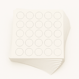 KwikCaps Self Adhesive Screw Cover Caps - Premium Gloss White (321) W1100 PG - Bedrooms Plus