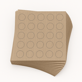 KwikCaps Self Adhesive Screw Cover Caps - Sand Orleans Oak (376) H1377 ST36 - Bedrooms Plus