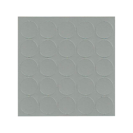 KwikCaps Self Adhesive Screw Cover Caps - Silver Grey U765 (301) - Bedrooms Plus