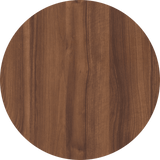 KwikCaps Self Adhesive Screw Cover Caps - Tobacco Aida Walnut / Finsa Nogal Valentina 1AS (353) H3704 ST15 - Bedrooms Plus