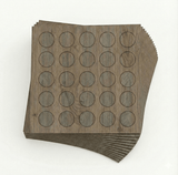 KwikCaps Self Adhesive Screw Cover Caps - Truffle Brown Denver Oak / Grey Vicenza Oak / Finsa Nogal Siena Balm 81V (123) H1399 ST10 / H3158 ST19 - Bedrooms Plus