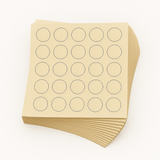 KwikCaps Self Adhesive Screw Cover Caps - Vanilla Yellow (094) U108 ST9 CLEARANCE - Bedrooms Plus