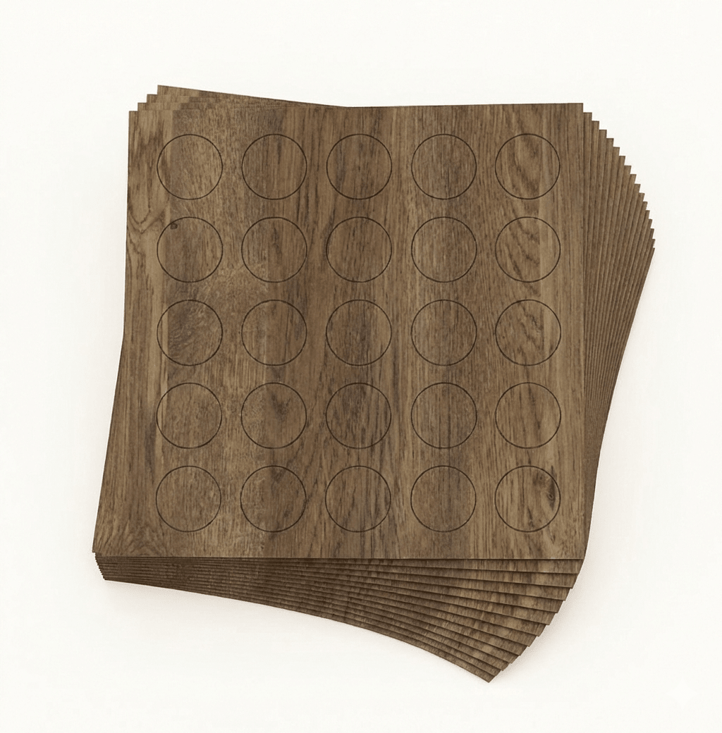 KwikCaps Self Adhesive Screw Cover Caps - Versailles Oak (138) CLEARANCE - Bedrooms Plus