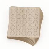 KwikCaps Self Adhesive Screw Cover Caps - White Aland Pine (159) H3430 ST22 - Bedrooms Plus