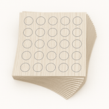 KwikCaps Self Adhesive Screw Cover Caps - White Havana Pine / Trondheim Ash (158) H3078 ST22 / H1225 ST12 CLEARANCE - Bedrooms Plus