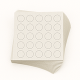 KwikCaps Self Adhesive Screw Cover Caps - Whitewood / White Fineline (383) H1122 ST22 / H3195 ST19 - Bedrooms Plus