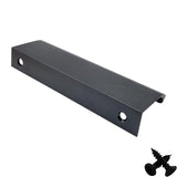 M4TEC Alva Anthracite Bar Pull Handle – Modern Aluminium Cabinet, Drawer & Cupboard Door Pull (VD3) - Bedrooms Plus