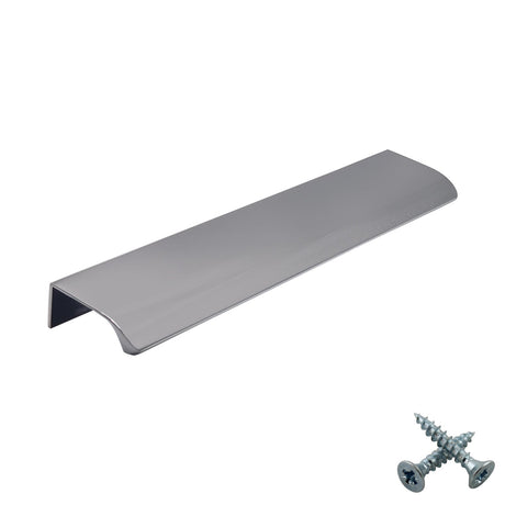 M4TEC Alva Bar Pull Handle – Matt Chrome Cabinet, Drawer & Cupboard Handle (Pack of 10) VD3 - Bedrooms Plus