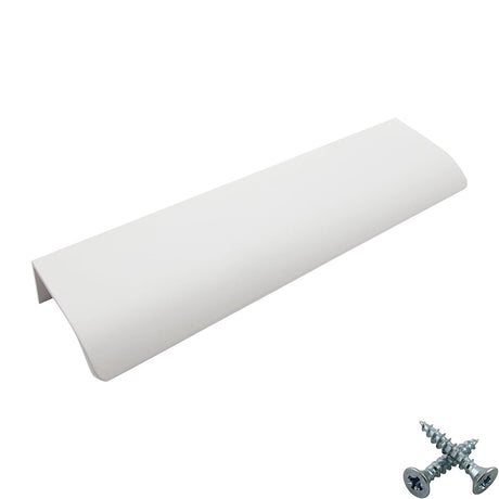 M4TEC Alva White Bar Pull Handle – Modern Aluminium Cabinet, Drawer & Cupboard Door Pull (VD3) - Bedrooms Plus