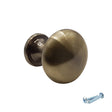 M4TEC Antique Brass Knob Handle – VH4 Series (29mm Cabinet, Drawer & Cupboard Knob) - Bedrooms Plus