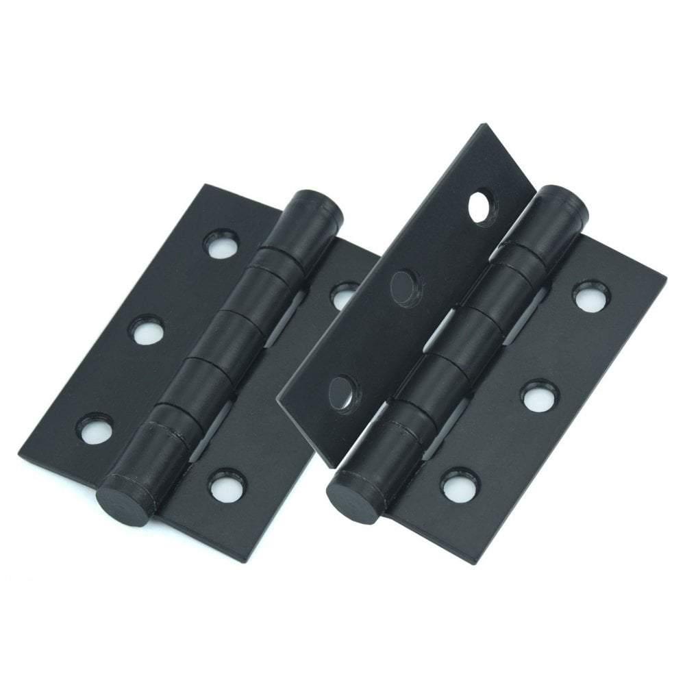 M4TEC Black Interior Butt Door Hinge ZD4 2pcs - Bedrooms Plus