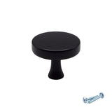 M4TEC Black Knob Handle Door, Drawer & Cupboard VE3 series - Bedrooms Plus