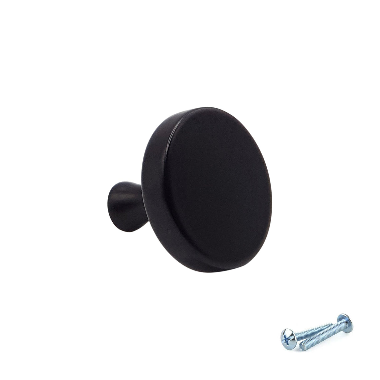 M4TEC Black Knob Handle Door, Drawer & Cupboard VE3 series - Bedrooms Plus