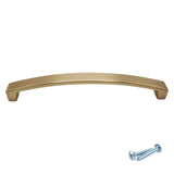 M4TEC Bow Pull Handle Brushed Brass VE9 - Bedrooms Plus