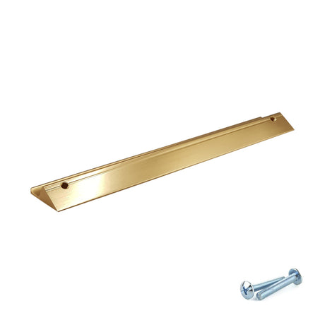 M4TEC Brushed Brass Bar Pull Handle – Cupboard, Drawer & Door (VE8 Dalry Series, Pack of 10) - Bedrooms Plus