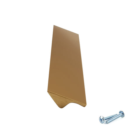 M4TEC Brushed Brass Bar Pull Handle – Cupboard, Drawer & Door (VE8 Dalry Series, Pack of 10) - Bedrooms Plus