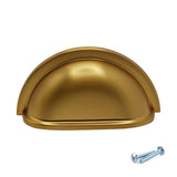 M4TEC Brushed Brass Cup Handle: VD7 series - Bedrooms Plus