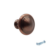 M4TEC Brushed Brass Knob Handle: VE6 series - Bedrooms Plus