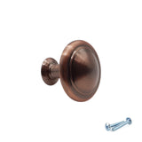 M4TEC Brushed Brass Knob Handle: VE6 series - Bedrooms Plus