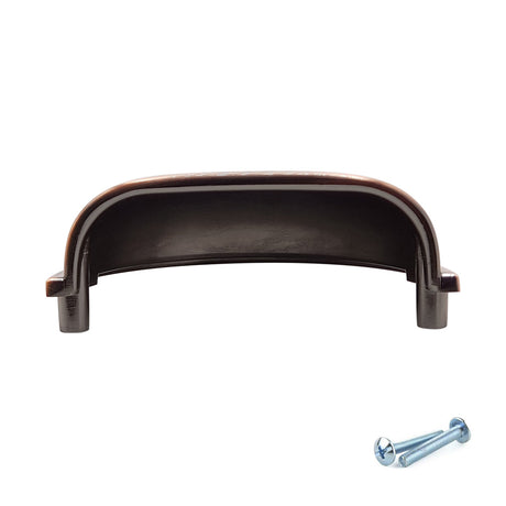 M4TEC Brushed Copper Cup Handle: VD7 series - Bedrooms Plus