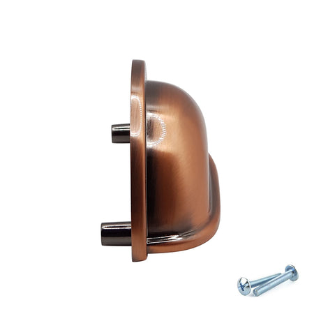 M4TEC Brushed Copper Cup Handle: VD7 series - Bedrooms Plus