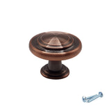 M4TEC Brushed Copper Knob Handle: VE7 series - Bedrooms Plus