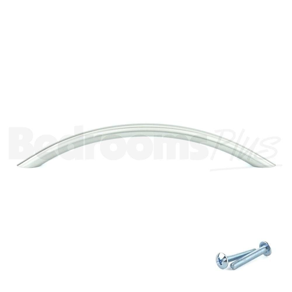M4TEC Craignure N8 Stainless Steel Bow Cupboard Door Handle – Multiple Sizes - Bedrooms Plus