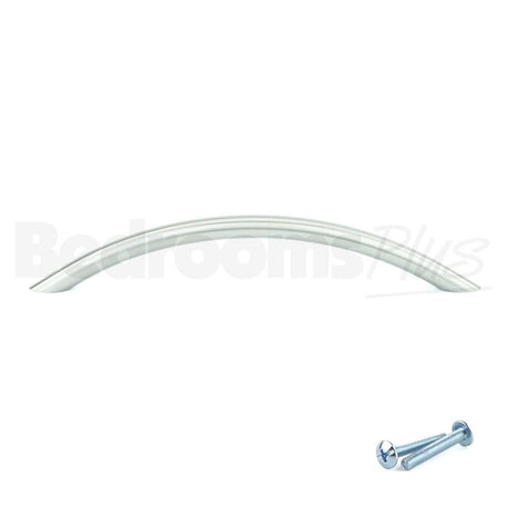 M4TEC Craignure N8 Stainless Steel Bow Cupboard Door Handle – Multiple Sizes - Bedrooms Plus