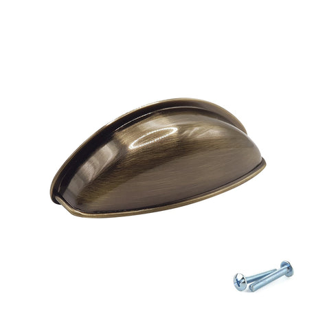 M4TEC Cup Handle Brushed Brass VG3 Series - Bedrooms Plus