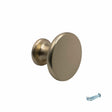 M4TEC Furniture Pull Knob Handle – Brass Brushed, Polished Chrome & Black Cabinet & Drawer Knob VD4B - Bedrooms Plus