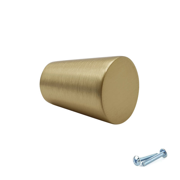 M4TEC Knob Handle Brushed Brass VF5 Series - Bedrooms Plus