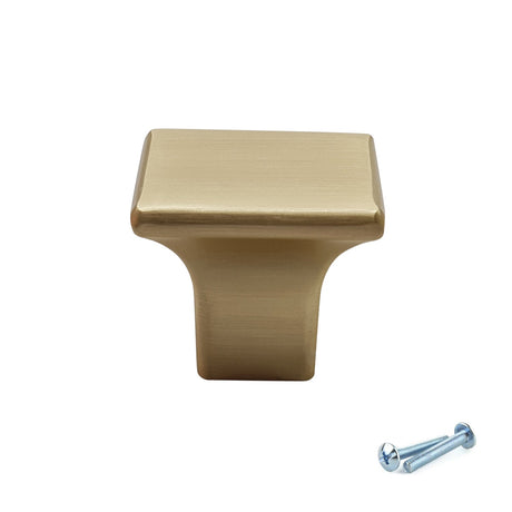 M4TEC Knob Handle Brushed Brass VF6 Series - Bedrooms Plus