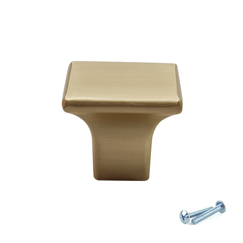 M4TEC Knob Handle Brushed Brass VF6 Series - Bedrooms Plus