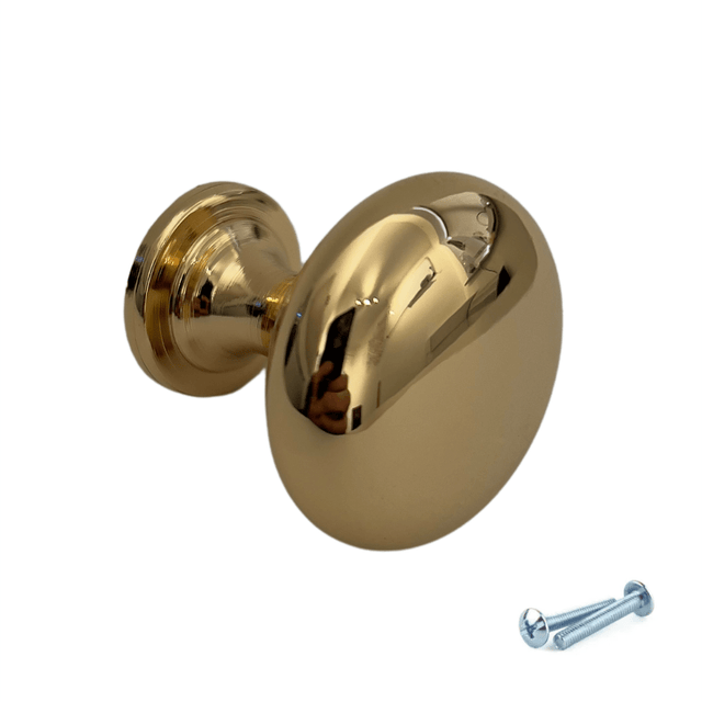 M4TEC Knob Handle Karat Gold Doors, Drawers or Cupboards VH4 Series - Bedrooms Plus