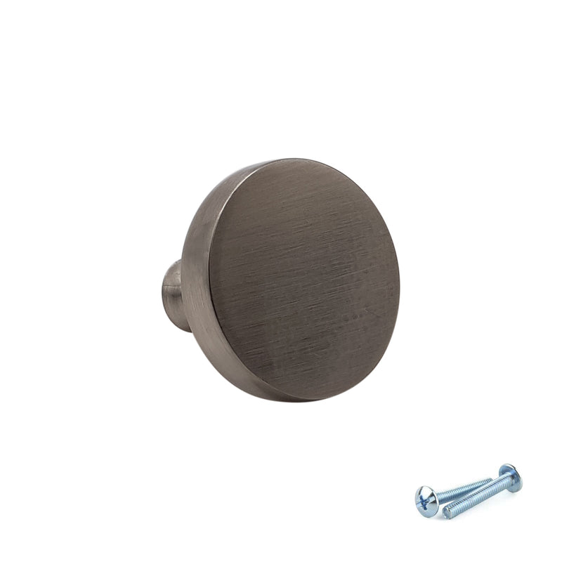 M4TEC Matt Satin Nickel Knob Handle: VE3 series - Bedrooms Plus