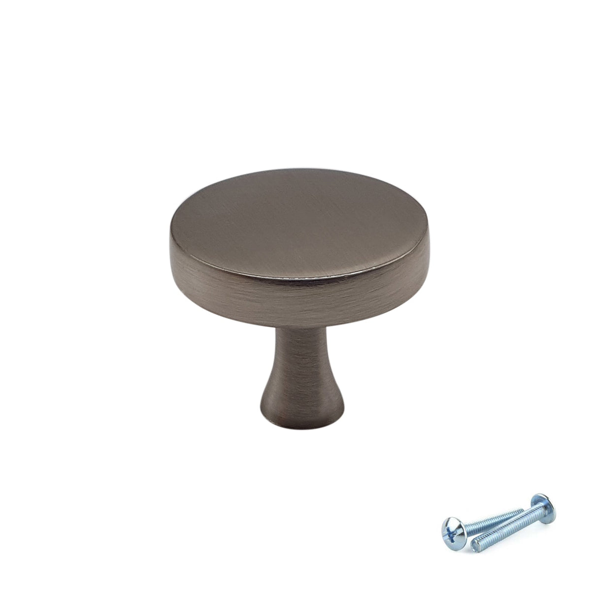 M4TEC Matt Satin Nickel Knob Handle: VE3 series - Bedrooms Plus