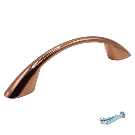 M4TEC Rose Gold Bow Handle: VD6 series - Bedrooms Plus