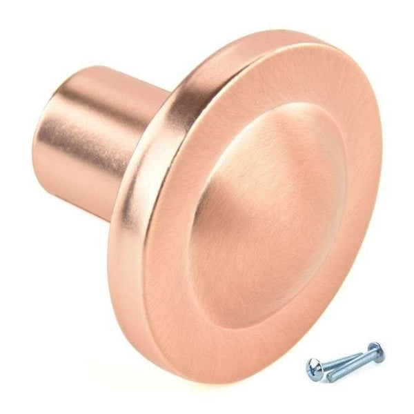 Matt Copper Cupboard Knob Handle M4TEC Montrose Z7 - Bedrooms Plus