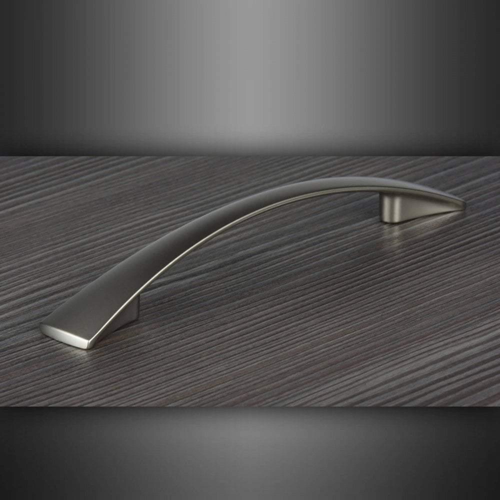 Matt Nickel Cupboard Door Handle M4TEC Elgin D6 - Bedrooms Plus