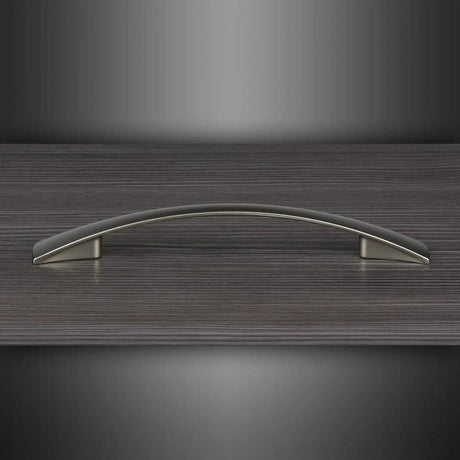 Matt Nickel Cupboard Door Handle M4TEC Elgin D6 - Bedrooms Plus