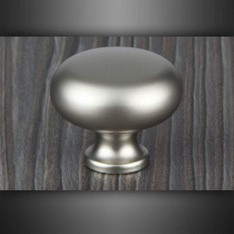 Matt Nickel Cupboard Knob Handle M4TEC Dunoon C8 - Bedrooms Plus