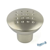 Matt Nickel Cupboard Knob Handle M4TEC Durness C9 - Bedrooms Plus