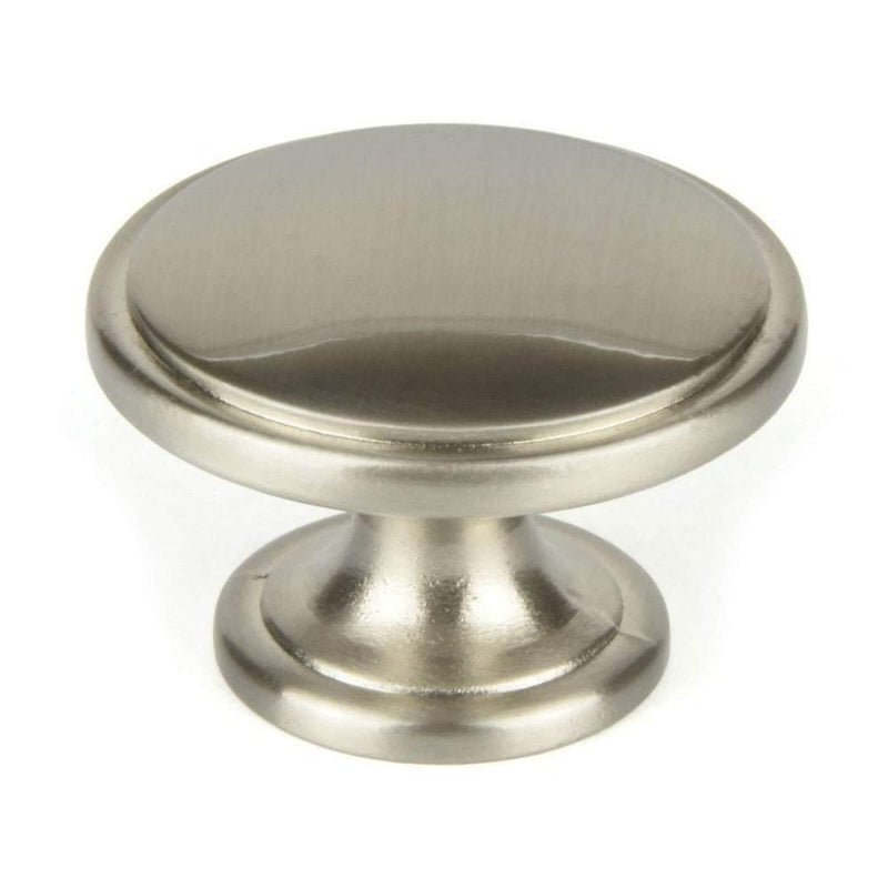 Nickel Cupboard Knob Handle M4TEC Gillock F9 - Bedrooms Plus