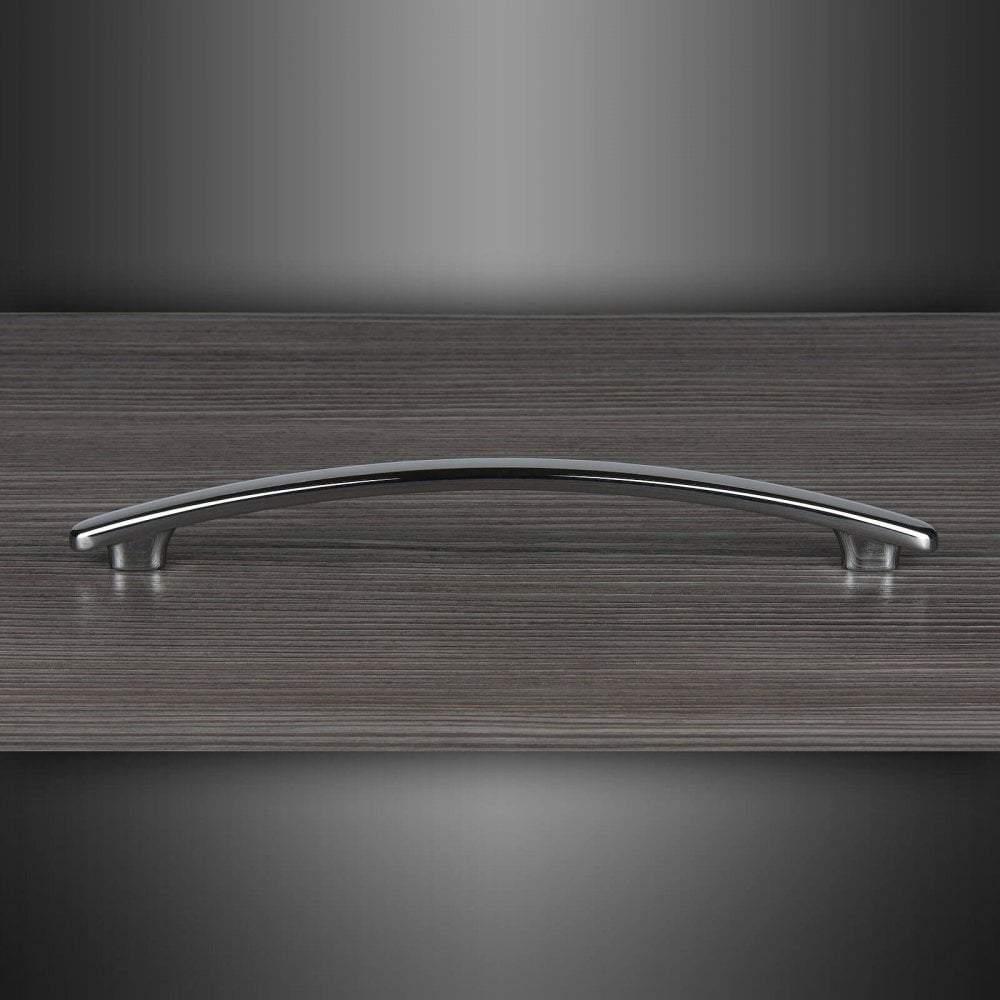 Polished Chrome Cupboard Door Handle M4TEC Cookney B8 - Bedrooms Plus