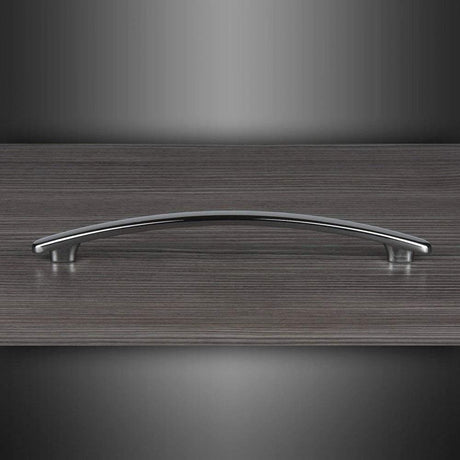 Polished Chrome Cupboard Door Handle M4TEC Cookney B8 - Bedrooms Plus