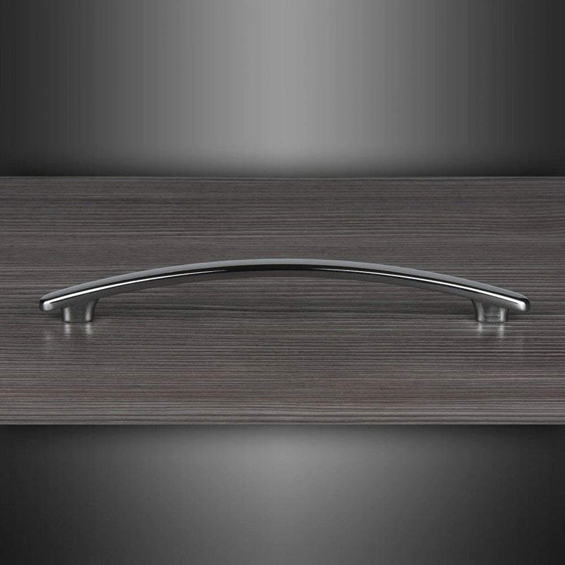 Polished Chrome Cupboard Door Handle M4TEC Cookney B8 - Bedrooms Plus