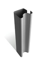 Kit de porte de garde-robe coulissante argent classique - miroir 2 portes et verre blanc pur - sur mesure