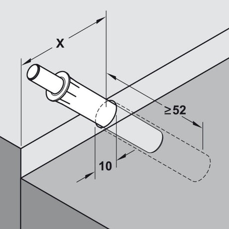 Soft Close Damper & Bracket - Bedrooms Plus