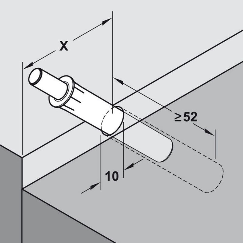 Soft Close Damper & Bracket - Bedrooms Plus